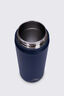 Macpac Insulated Wide Mouth Bottle with Straw Lid &mdash; 530ml, Navy, hi-res
