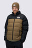 Macpac Men's Halo Down Jacket ♺, Black/Kangaroo, hi-res