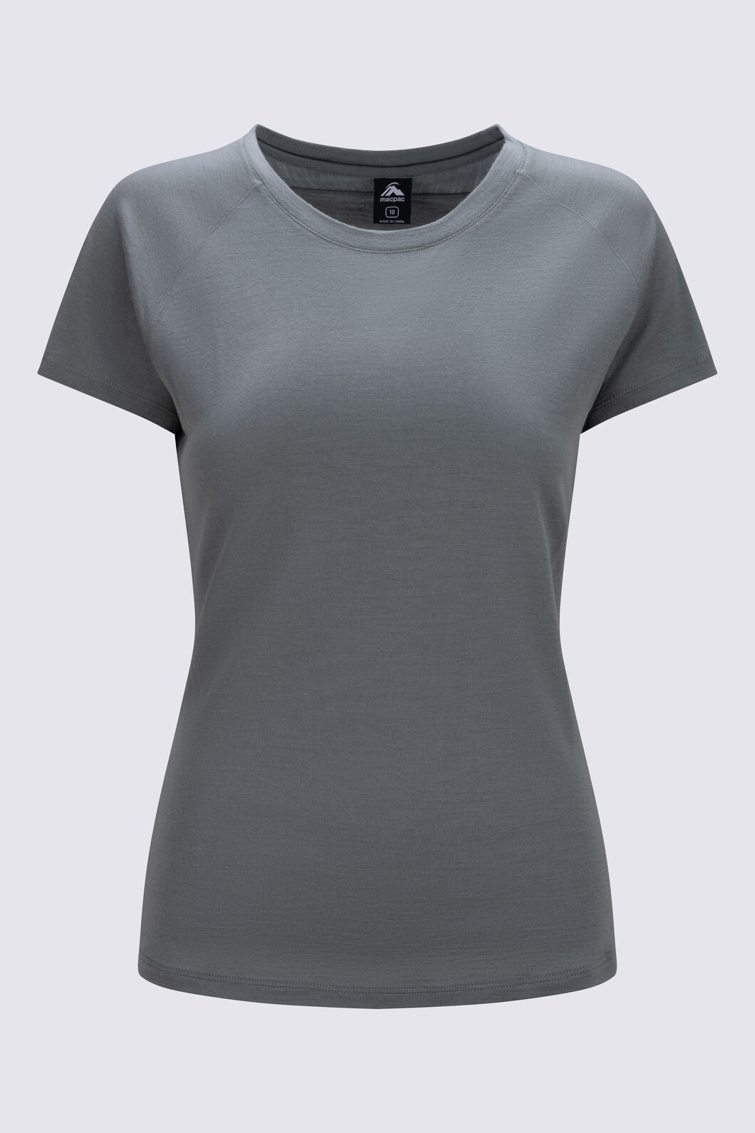 Macpac Women's Ella 180 Merino T-Shirt, Agave, hi-res