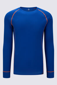 Macpac Men's Geothermal Long Sleeve Top, Surf The Web, hi-res