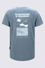 Macpac Women's Te Papakura O Taranaki NP Fairtrade Organic Cotton T-Shirt, Goblin Blue, hi-res