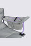 Macpac Kids' Cooler Armchair, Steel/Violet, hi-res