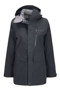 Macpac Women's Resolution Raincoat, Black, hi-res