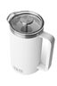 YETI&reg; Rambler French Press 34oz, White, hi-res