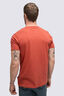Macpac Men's Vintage Embroidered Fairtrade Organic Cotton T-Shirt, Tandoori, hi-res