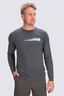 Macpac Men's Mountain to Sea Fairtrade Organic Cotton Long Sleeve T-Shirt, Urban Chic, hi-res