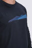 Macpac Men's Mountain to Sea Fairtrade Organic Cotton Long Sleeve T-Shirt, Black, hi-res