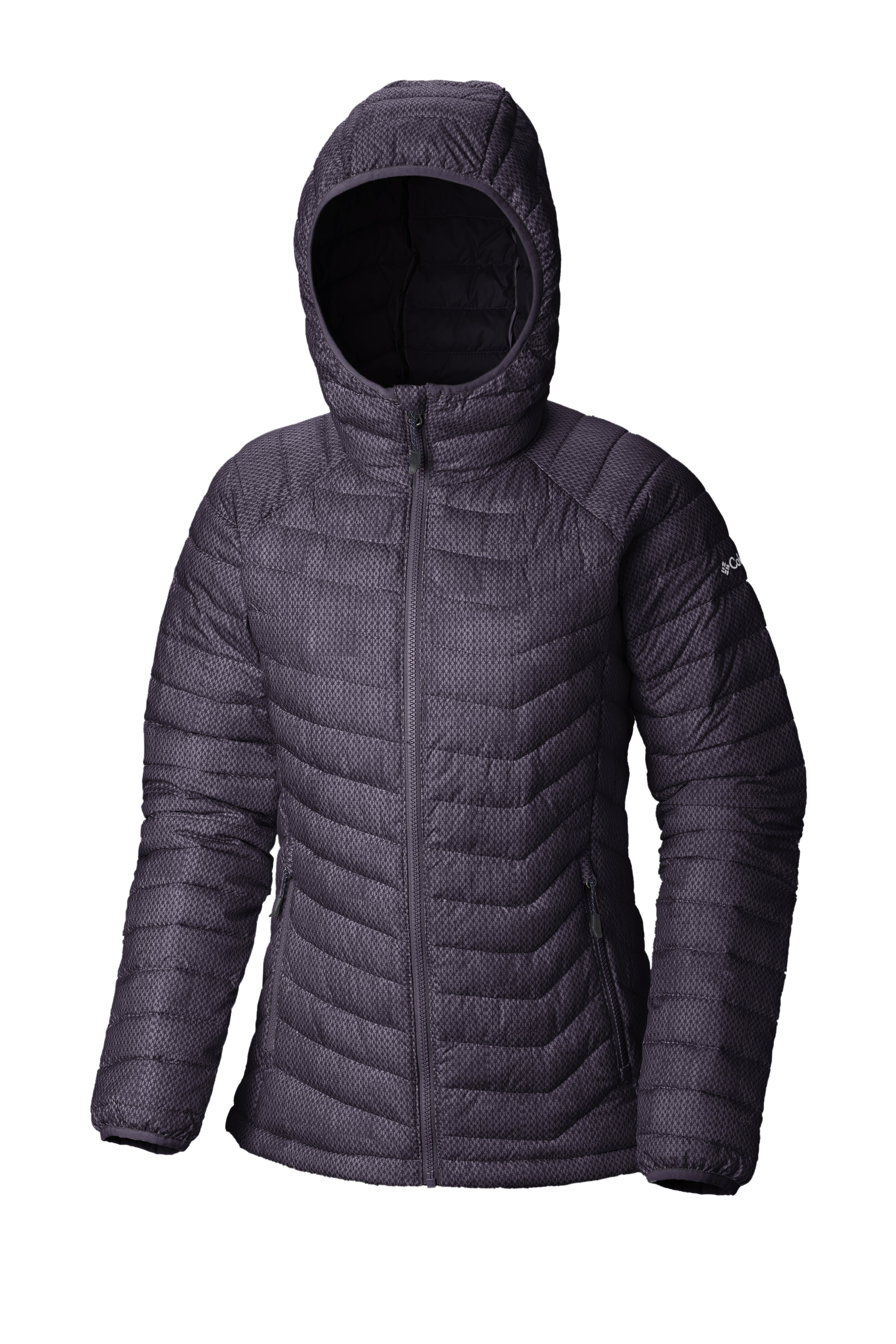 columbia powder lite womens hooded insulated jacket