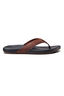 Reef Men's Leather PHANTOM 2.0 Thongs, Black/Brown, hi-res