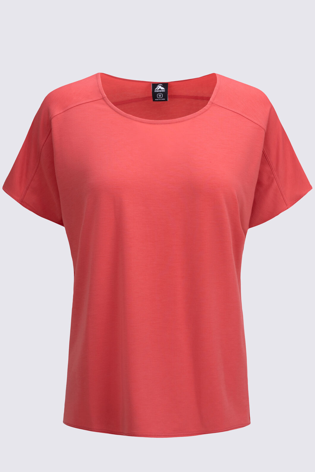 Macpac Women's Eva T-Shirt, Cranberry, hi-res