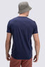 Macpac Men's Washed T-Shirt, Navy Iris, hi-res