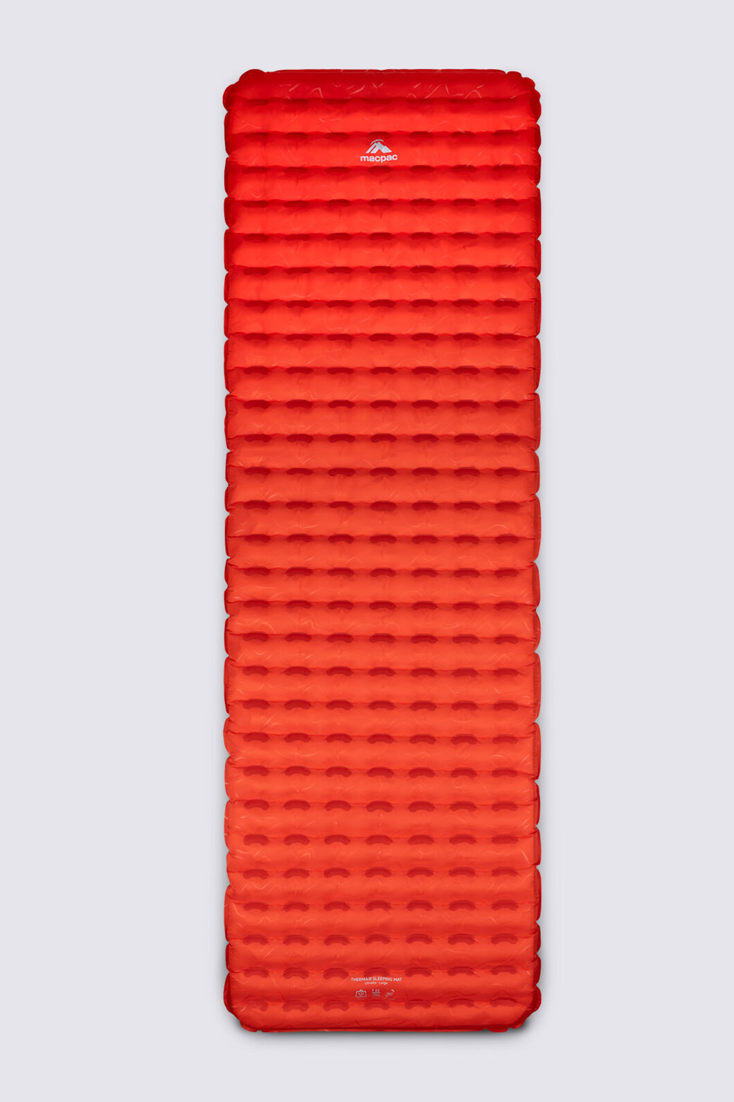 Macpac ThermAir Ultralight Mat - Rectangle, Cherry Tomato, hi-res