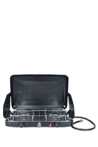 Wanderer 2 Burner LPG Portable Stove with Drip Tray, None, hi-res