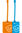 Go Travel Luggage Tags Twin Pack  , Blue/Orange, hi-res