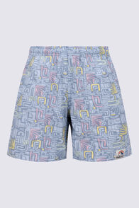 Macpac Kids' Winger Shorts, Summer Print, hi-res