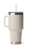 YETI® Rambler® Mug with Straw Cap — 35 oz, Cape Taupe, hi-res