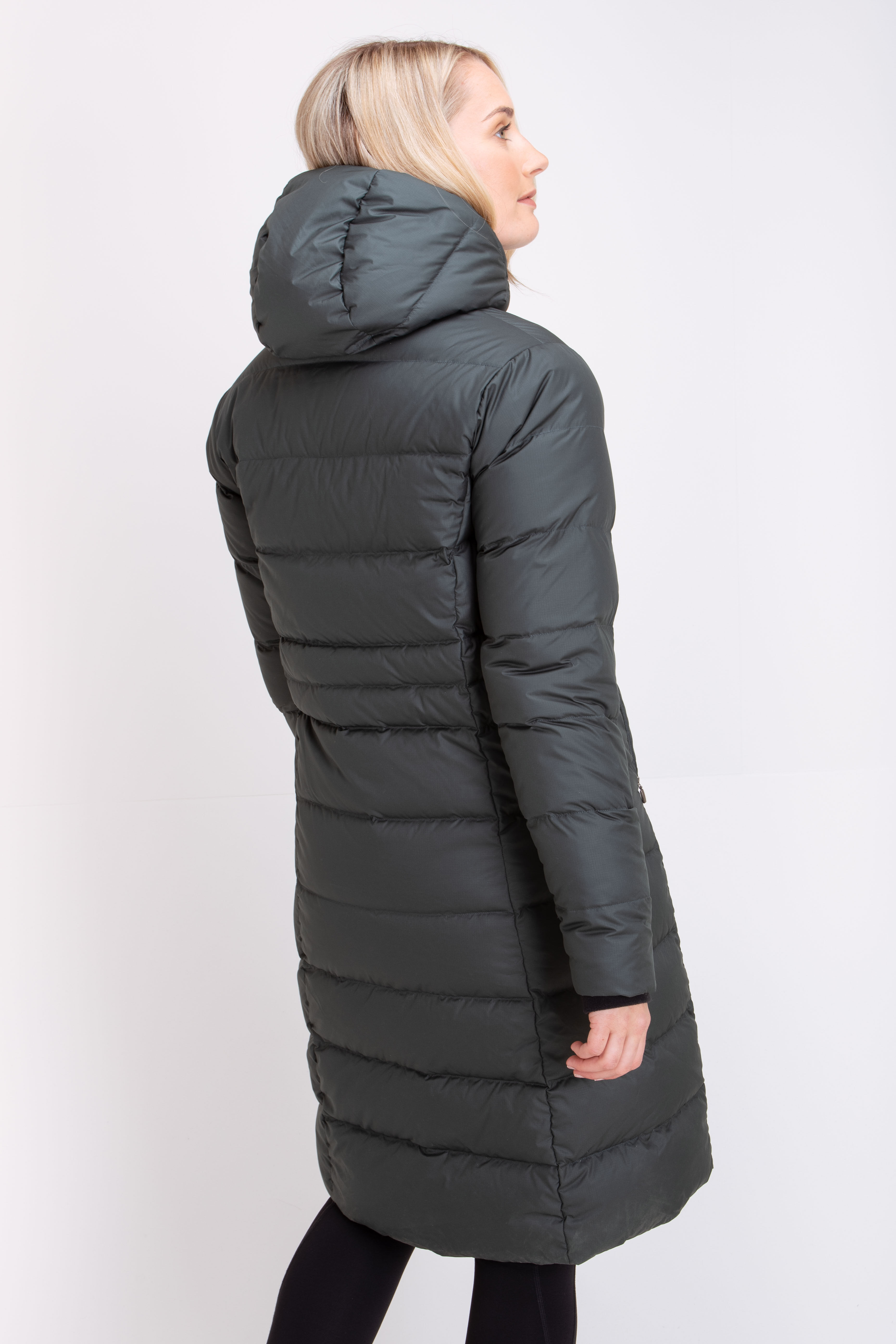 Aurora Long Hooded Down Coat | Macpac