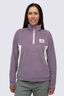 Macpac Women&rsquo;s Heritage Fleece Pullover, Arctic Dusk/Moonbeam, hi-res
