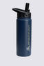 Macpac Insulated Wide Mouth Bottle — 18 oz, Navy, hi-res