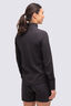 Macpac Women's Mackay Running Top, Black, hi-res