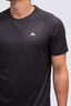 Macpac Men's Cass Short Sleeve T-Shirt, BLACK MARLE, hi-res