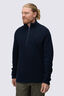 Macpac Men&rsquo;s Seaforth 1/4 Zip, Baritone Blue Marle, hi-res