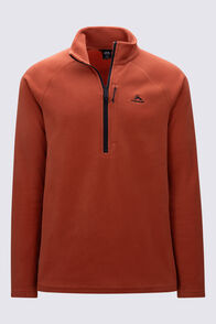 Macpac Men's Tui Fleece Pullover, Picante, hi-res