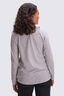 Macpac Women's Since 1973 Long Sleeve T-Shirt, Light Grey Marle, hi-res