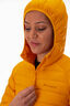 Macpac Women's Uber Light Hooded Down Jacket, Cadmium Yellow, hi-res