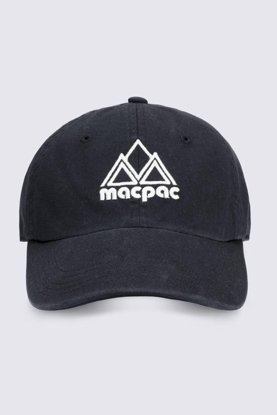 Macpac Vintage Cap, Black, hi-res