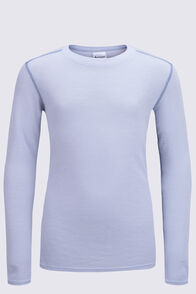 Macpac Kids' 220 Merino Long Sleeve Top, Xenon Blue, hi-res