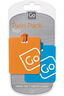 Go Travel Luggage Tags Twin Pack, Blue/Orange, hi-res