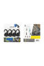 Nite Ize CamJam&reg; Cord Tightener &mdash; 4 Pack, Black, hi-res