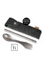 Light My Fire Titanium Spork´n Straw Kit, Silver, hi-res