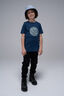 Macpac Kids&rsquo; Natural Journey T-Shirt, Insignia Blue, hi-res