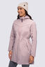 Macpac Women's Strato Long Raincoat, Sphinx, hi-res