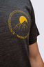 Macpac Mountain Badge 180 Merino T-Shirt, Charcoal Marle, hi-res