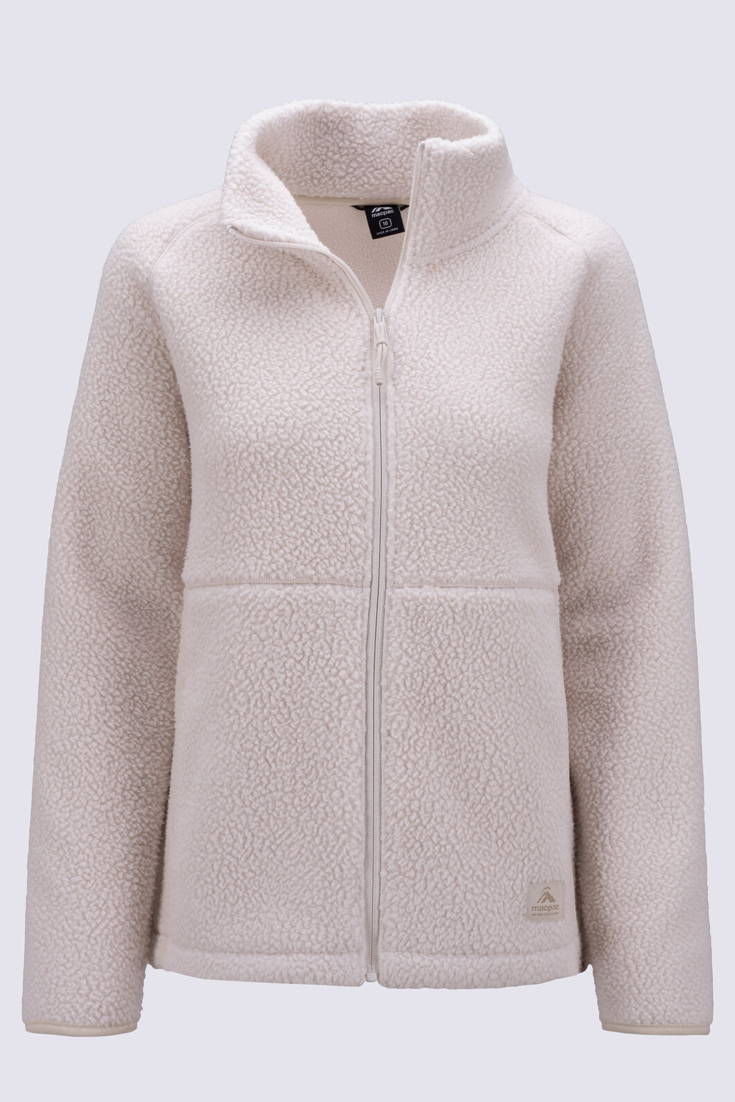 Macpac Women's Fleetwood Fleece Jacket, French Oak, hi-res
