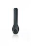 humangear GoBites Duo Fork and Spoon Set, Dark Grey, hi-res