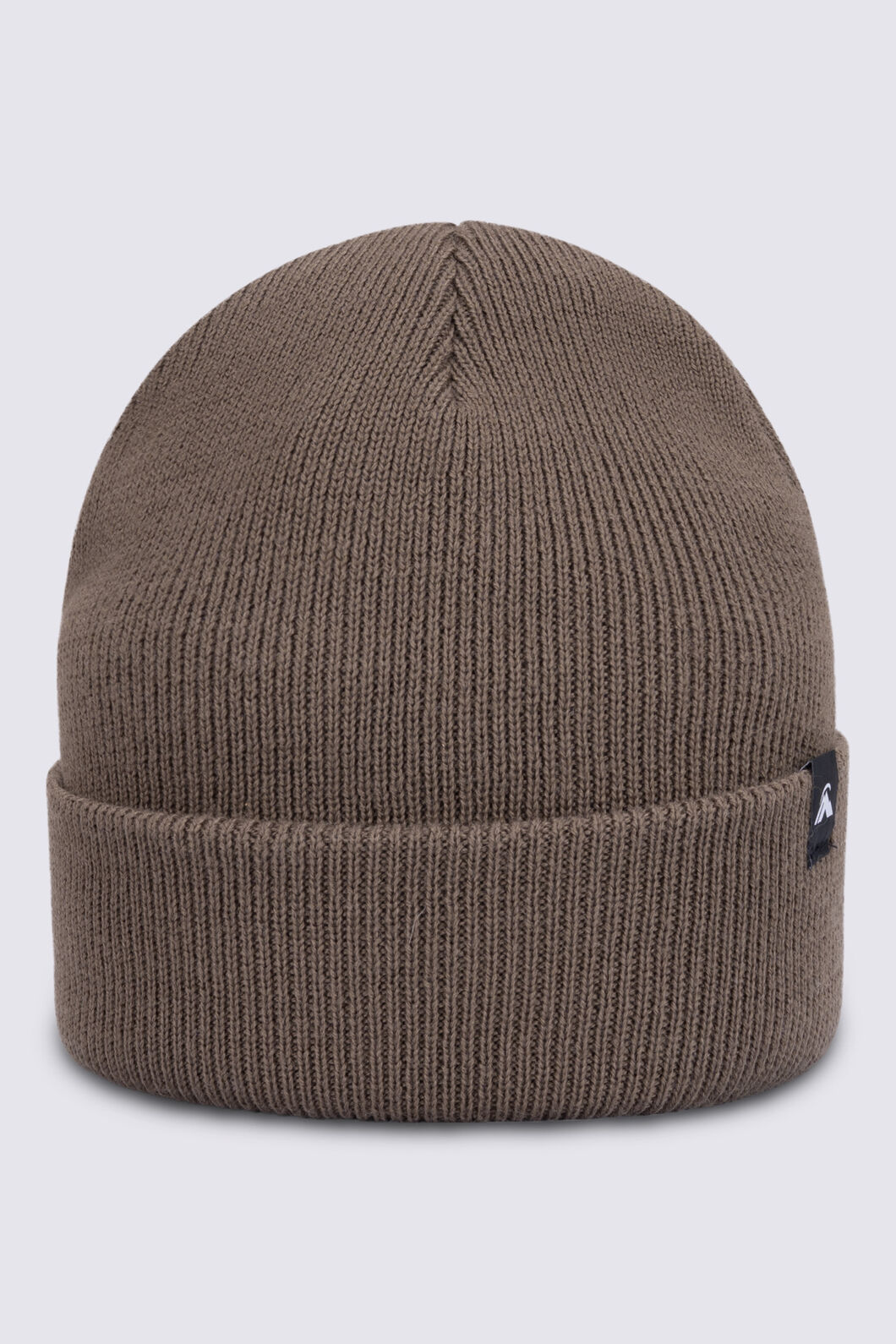 Macpac Chunky Merino Blend Beanie, Stone Grey, hi-res