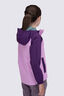 Macpac Kids&rsquo; Crosswinds Rain Jacket, Plum/Orchid, hi-res