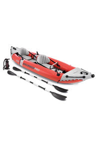 Intex Excursion™ Pro K2 Inflatable Kayak, Red/Grey, hi-res