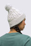 Macpac Novo Pom Pom Beanie, White Marle, hi-res