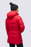 Macpac Women's Aurora Hooded Down Coat, American Beauty, hi-res