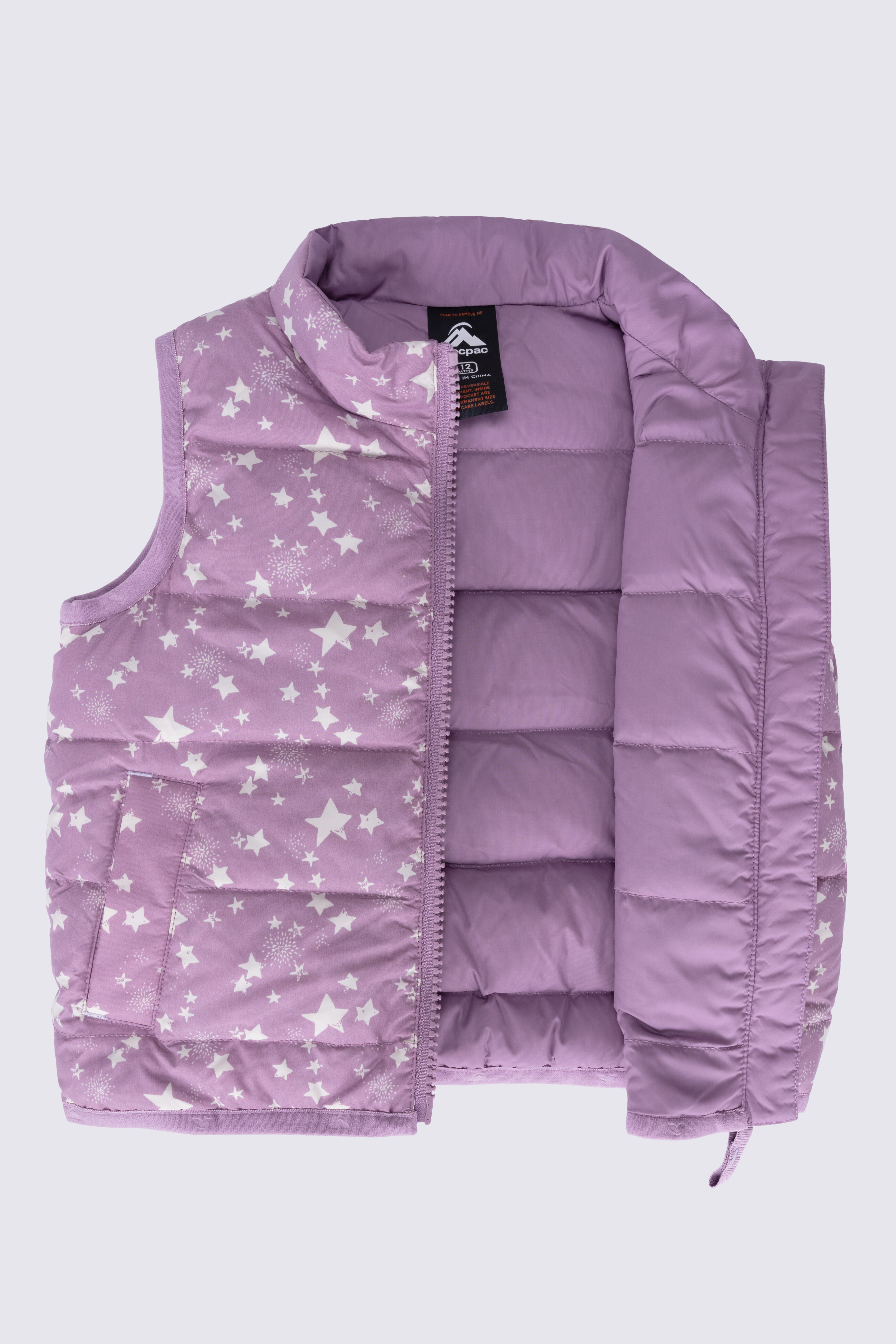 Baby outdoor vest top