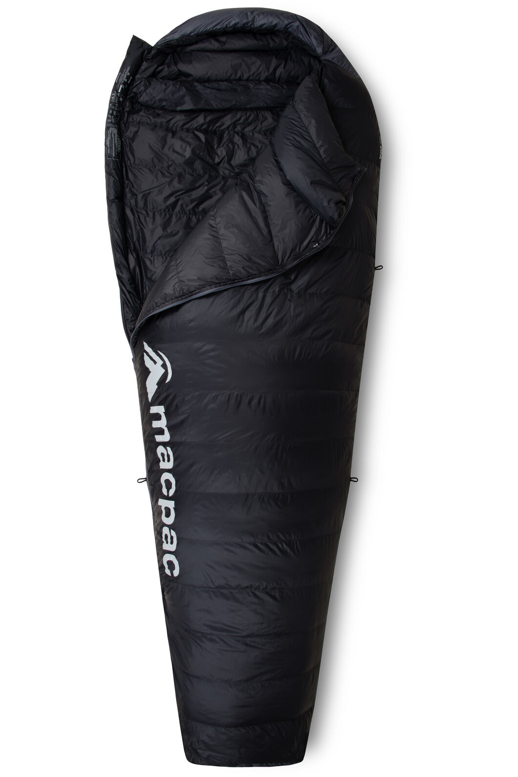 Macpac Women's Dusk 400 Down Sleeping Bag (3&deg;C), Anthracite, hi-res