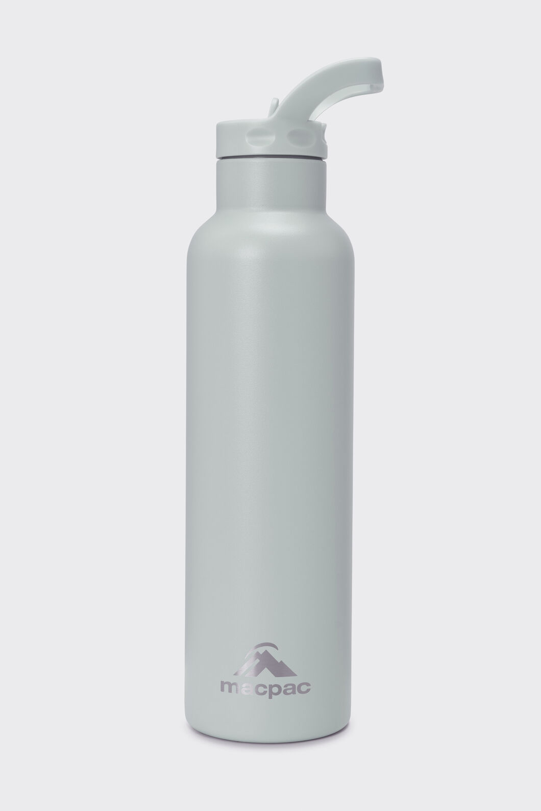 Macpac Insulated Standard Bottle with Straw Lid &mdash; 630ml, Sage Green, hi-res