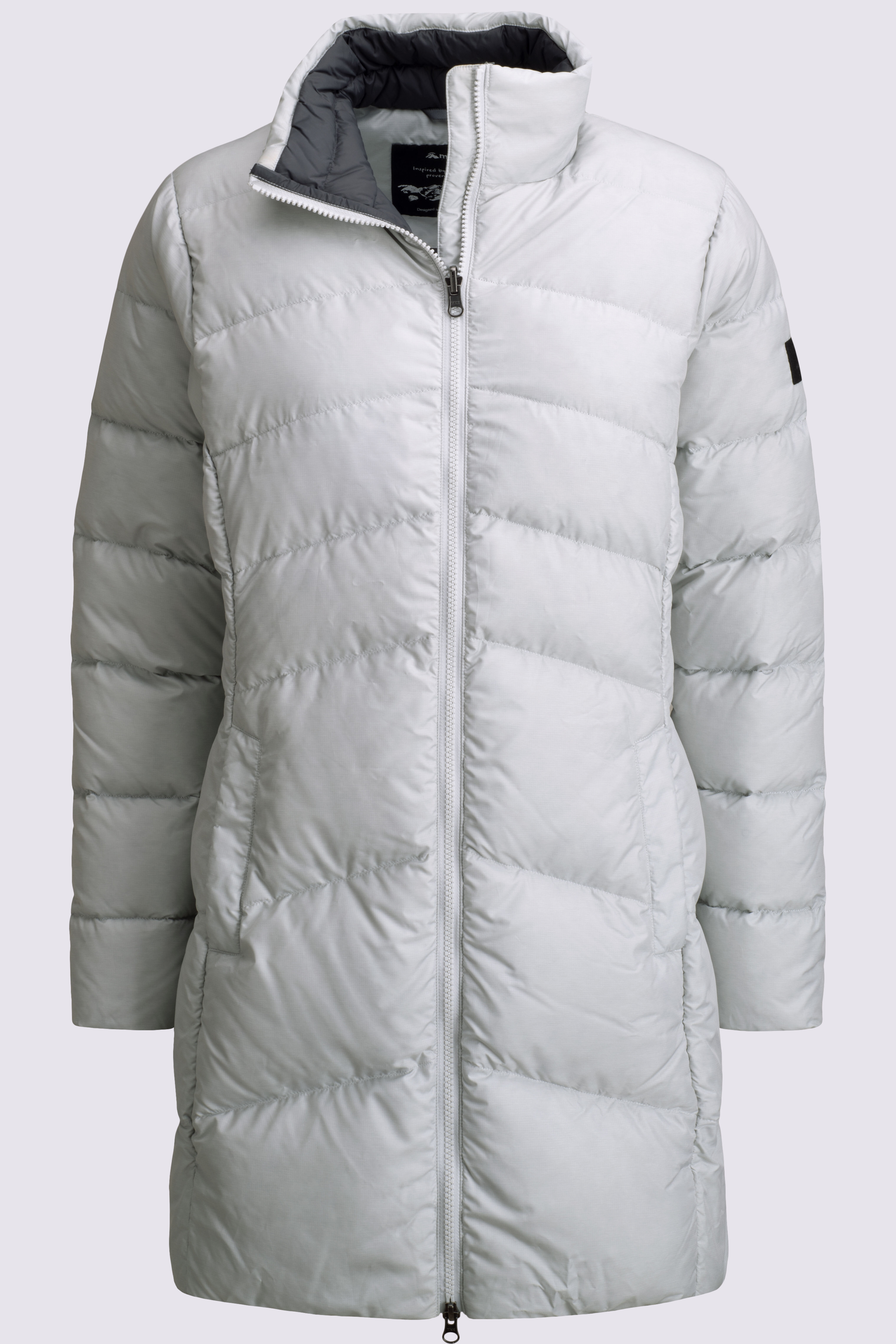 Grey down puffer jacket 2025