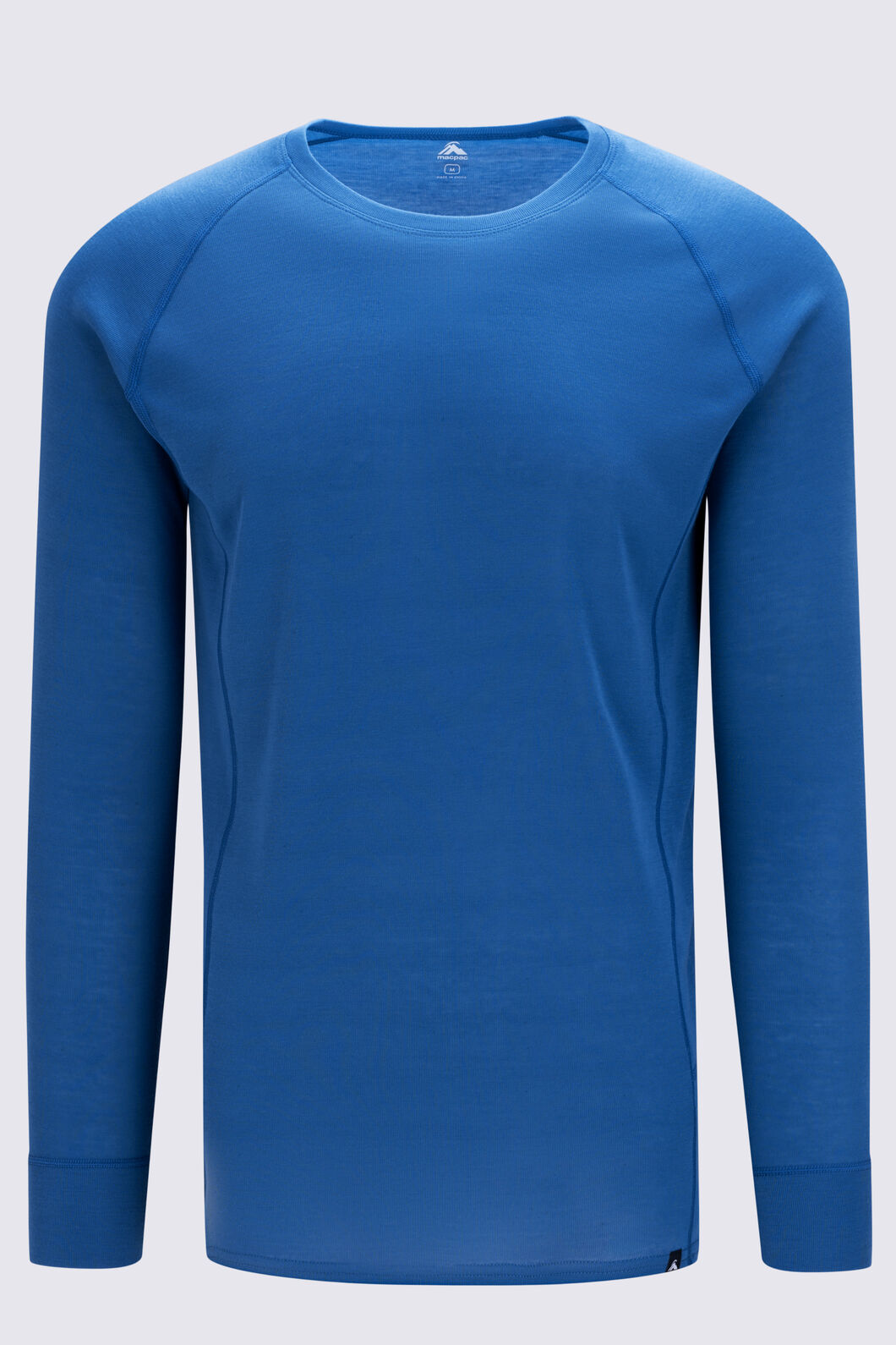 Macpac Men's Geothermal Long Sleeve Top, Vallarta Blue, hi-res