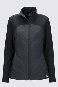 Macpac Women's Caples Hybrid Insulated Jacket, Black, hi-res
